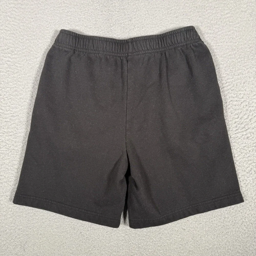The North Face Shorts Mens Small Black Sweatshorts Elastic Waist Drawstring Logo